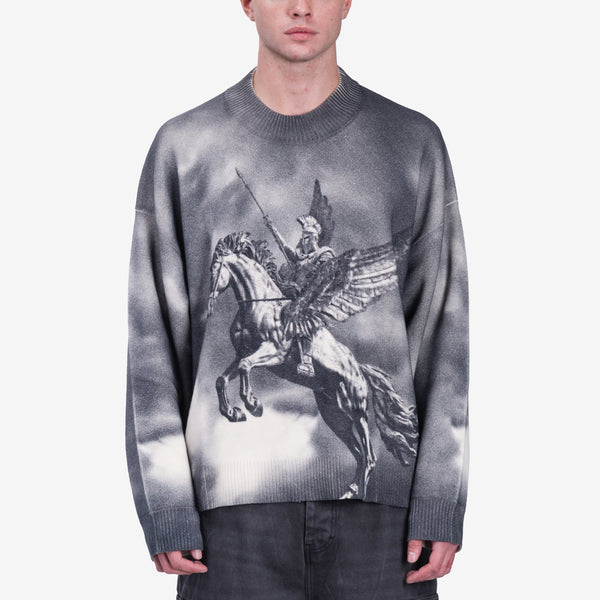 Mens Represent Clothing Mascot Sweater in Multicolour