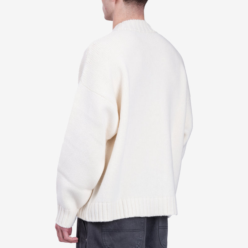 Mens Represent Clothing Rep Sweater in Oat