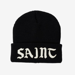 Mens Saint Mxxxxxx - Saint Beanie in Black