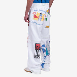 Mens Better with Age Remoir Sweatpants in White