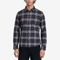 Loose Ends Cross Patch Flannel Shirt