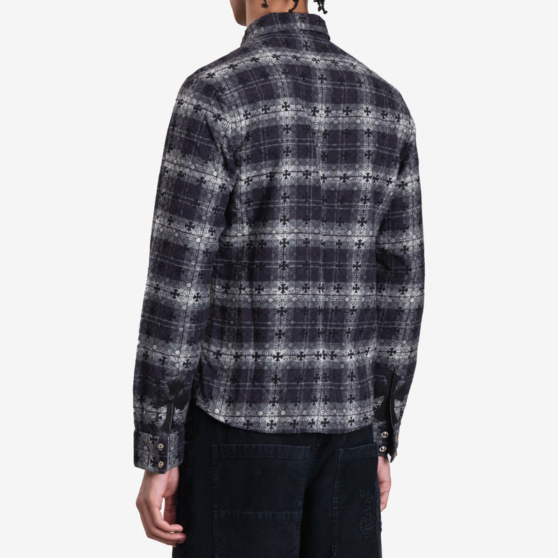 Loose Ends Cross Patch Flannel Shirt