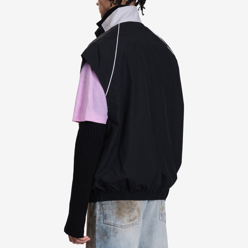 Sleeveless Track Jacket