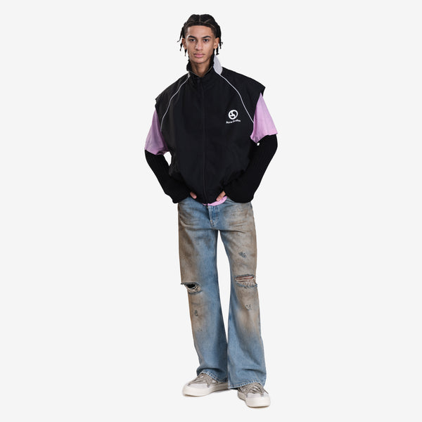 Sleeveless Track Jacket