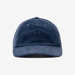 Curved Logo Corduroy Cap