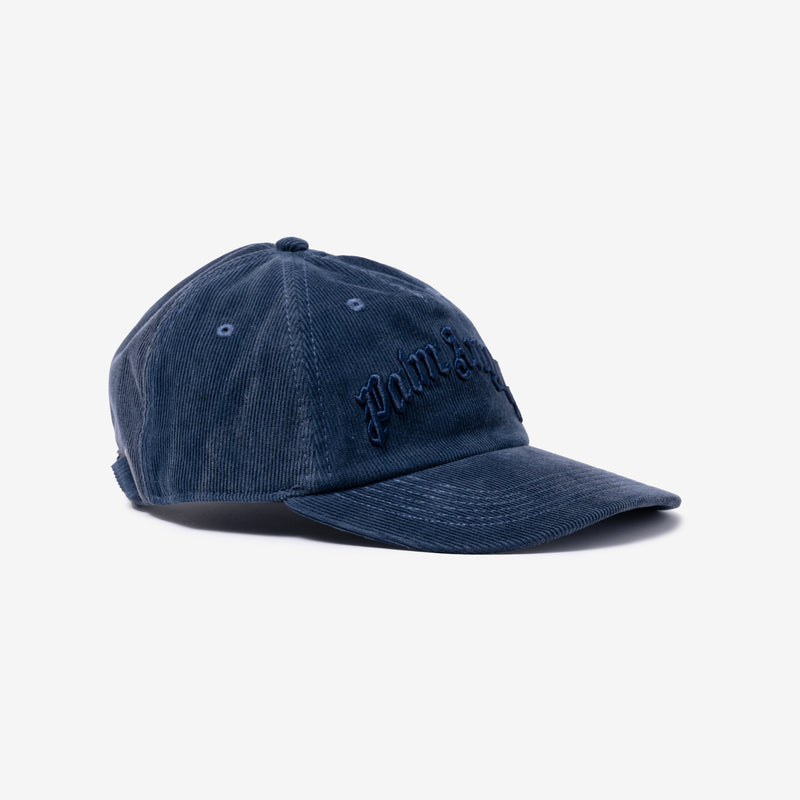 Curved Logo Corduroy Cap