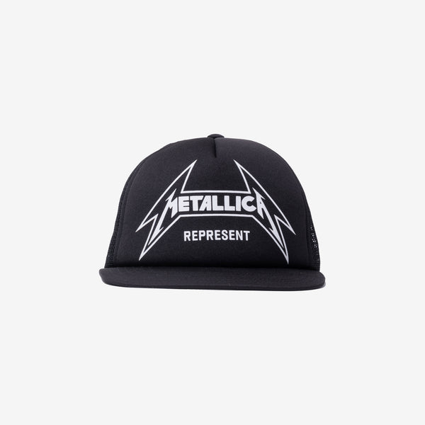 Mens Represent Clo Metallica Cap in Black