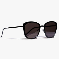 SAINT LAURENT Eyewear - Ladies Black Round Slim Sunglasses