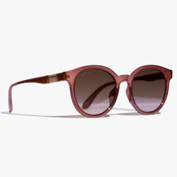 GUCCI Eyewear - Ladies Pink Round Injection Sunglasses