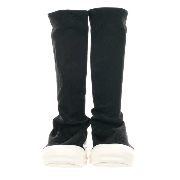 Rick Owens DRKSHDW - Ladies Sisyphus Sock Sneaks in Black