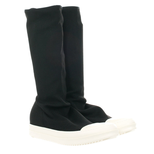 Rick Owens DRKSHDW - Ladies Sisyphus Sock Sneaks in Black