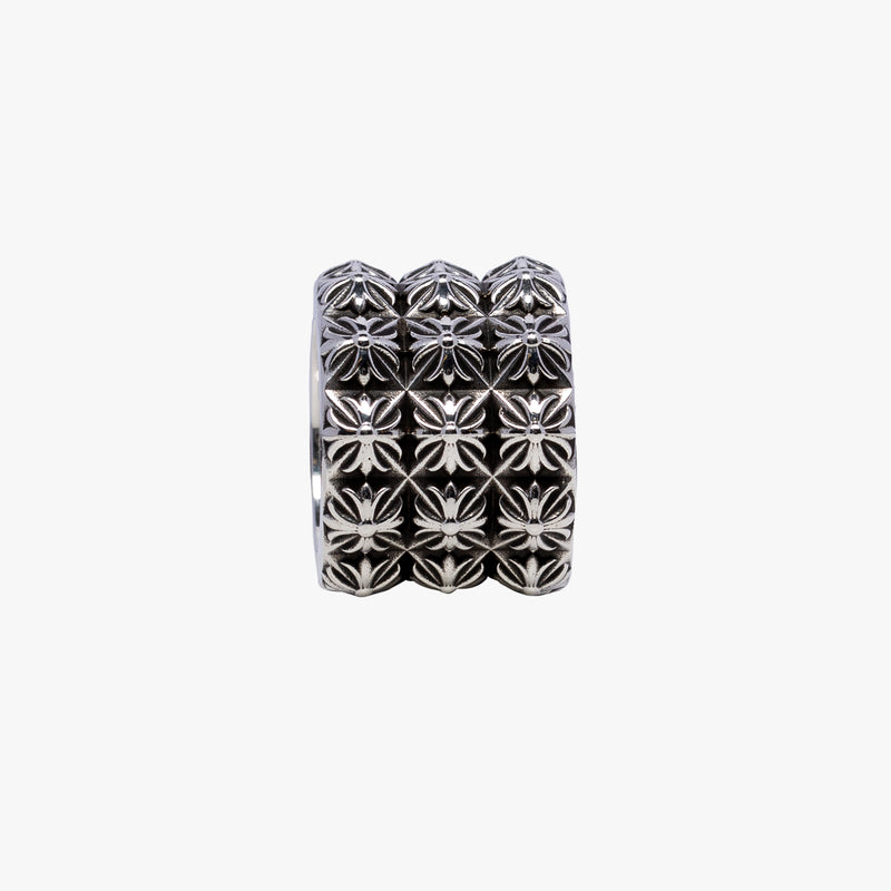 Chrome Hearts Pete Punk Triple Stack Ring