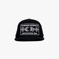 CH Patch Black Trucker Cap