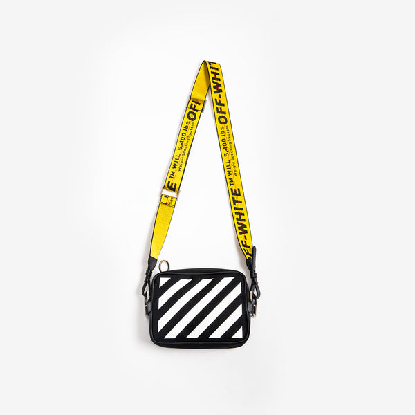 Off-White c/o Virgil Abloh - Binder Nylon Small Crossbody Bag in Black