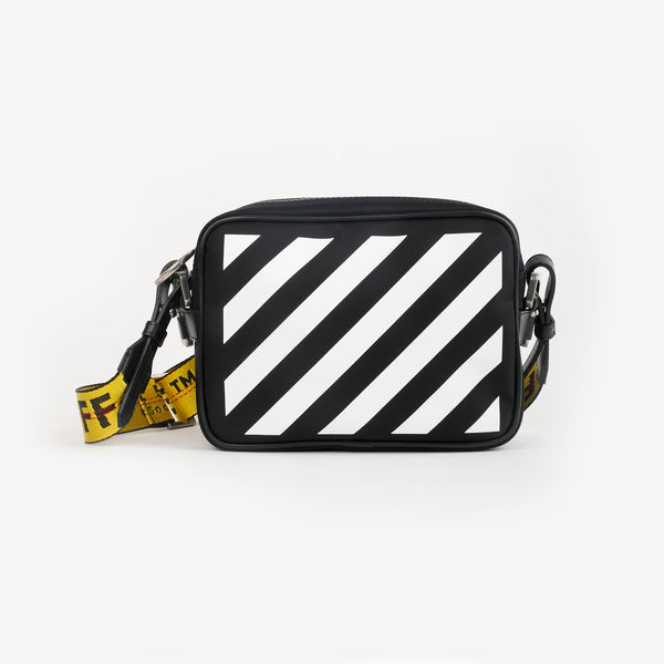 Off-White c/o Virgil Abloh - Binder Nylon Small Crossbody Bag in Black