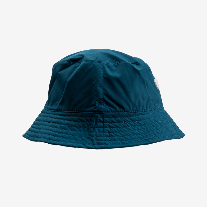 GCDS - Camo Double Face Fisherman Hat in Light Blue