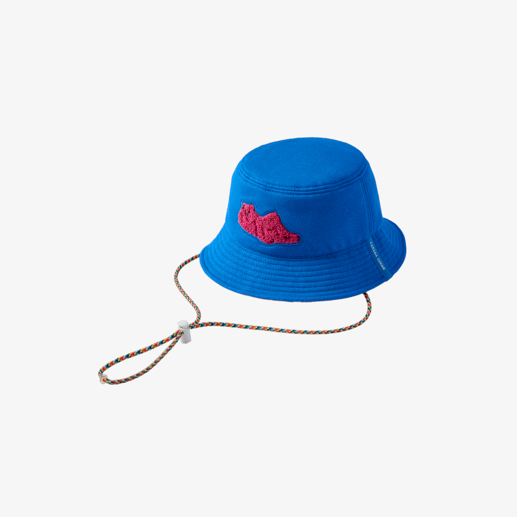 Canada Goose x Paola Pivi Bucket Hat in Cobalt Blue