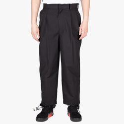 Juun.J - Two Tuck Long Wool Pants in Black