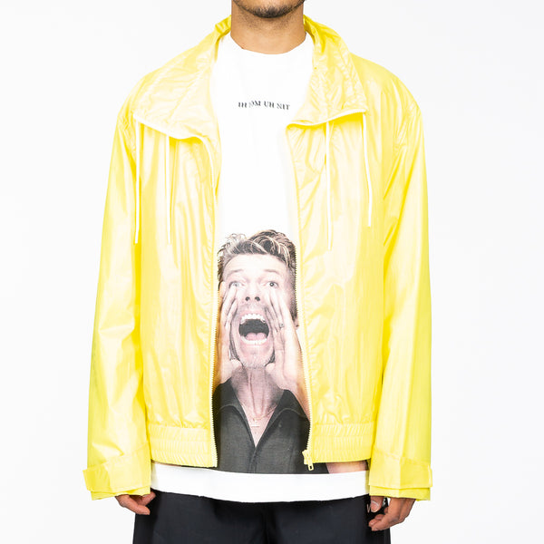 KENZO - Garment Dye Windbreaker in Yellow