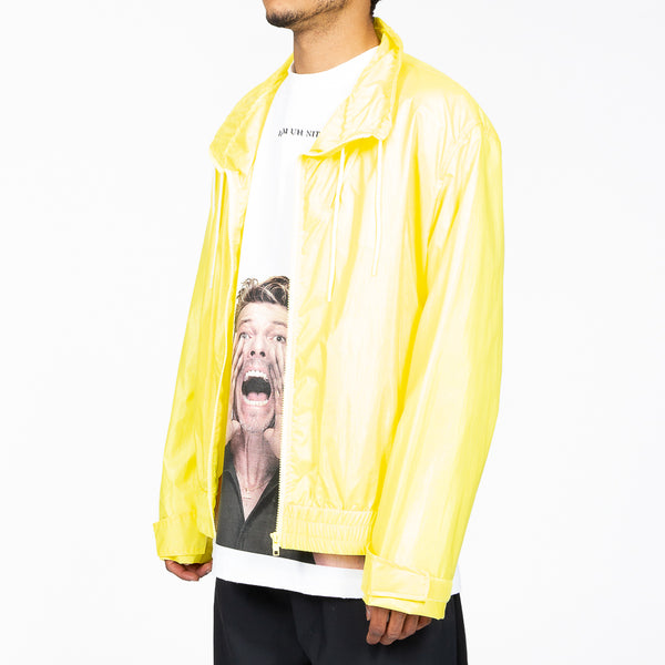 KENZO - Garment Dye Windbreaker in Yellow