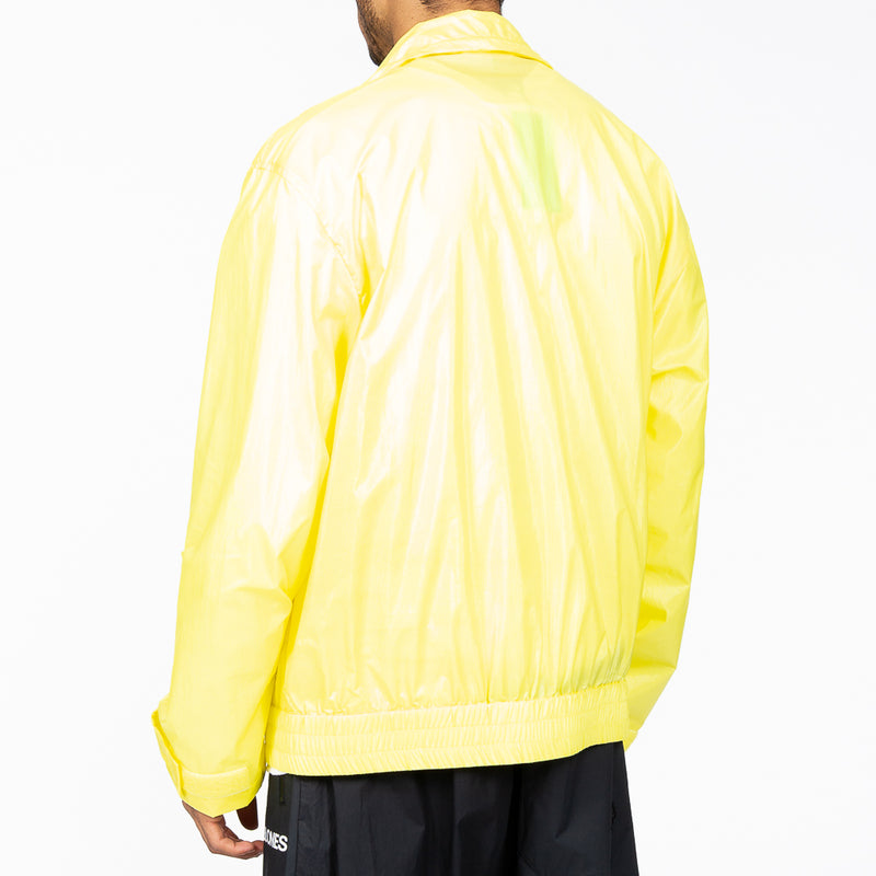 KENZO - Garment Dye Windbreaker in Yellow