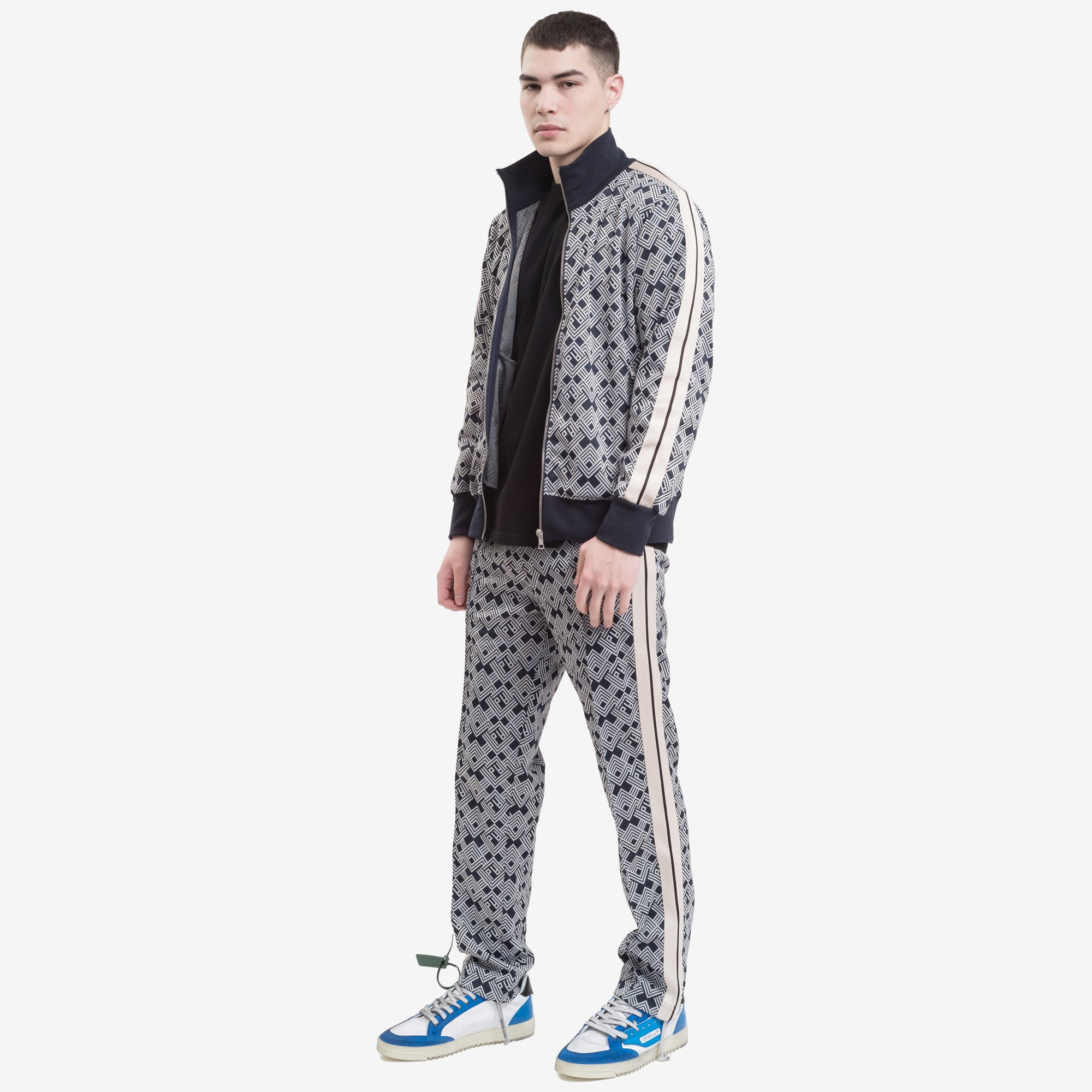 18SS JACQUARD TRACK PANTS CH229-