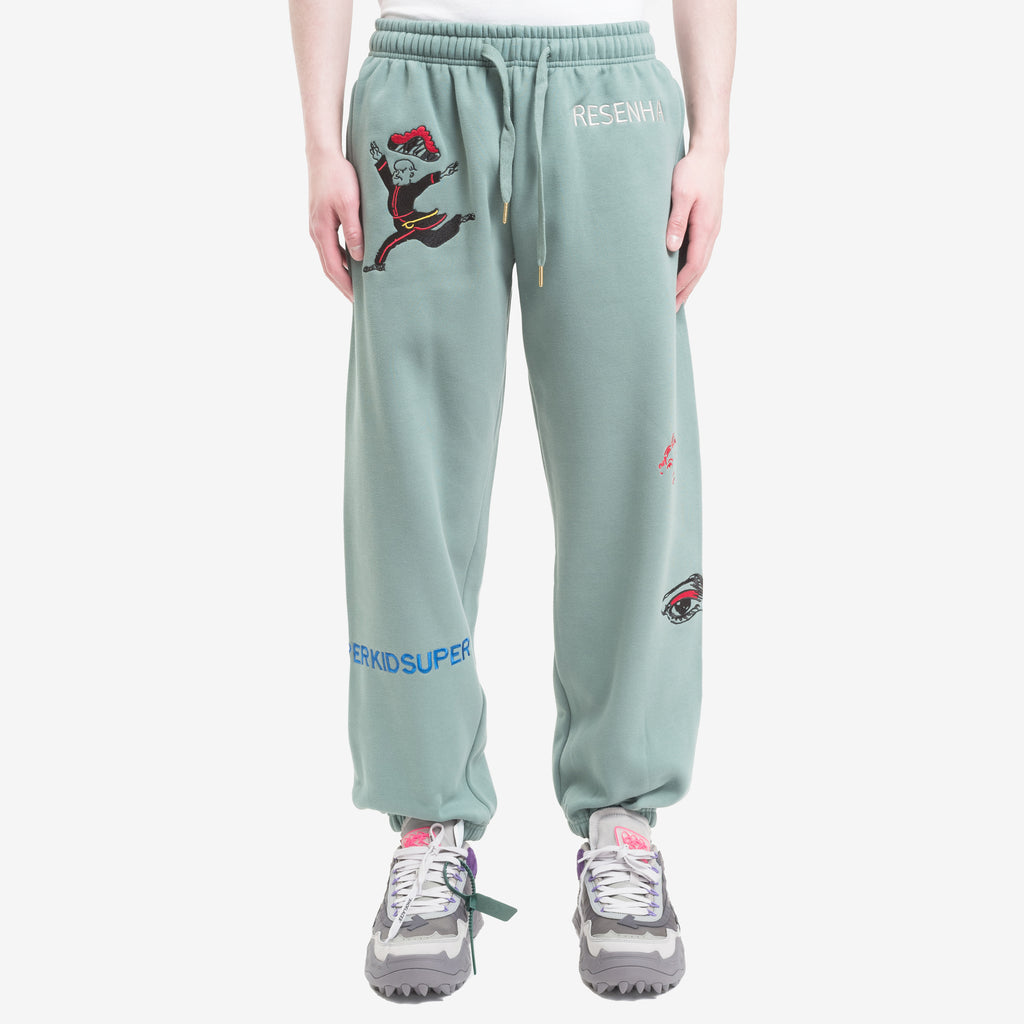 KidSuper Super Sweatpants in Sage