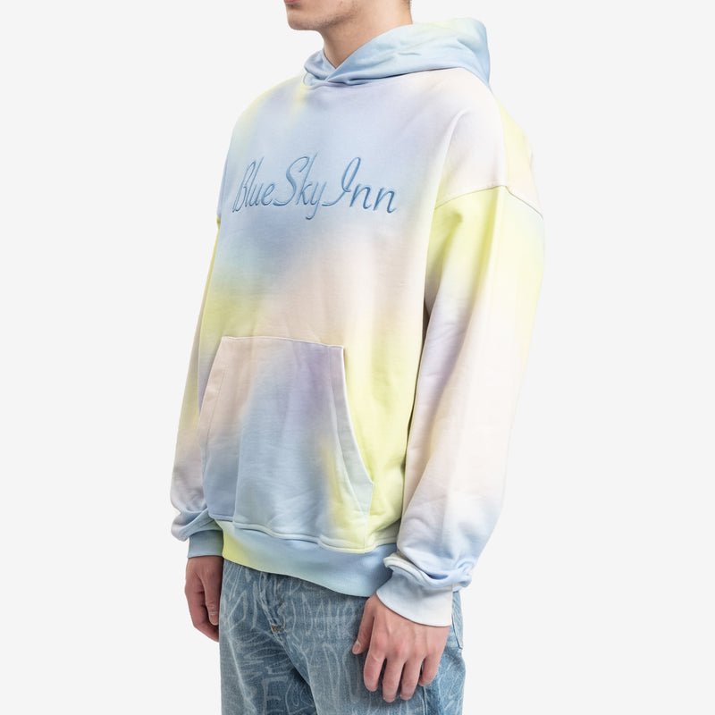 Blue Sky Inn - Tie Dye Hoody in Blue