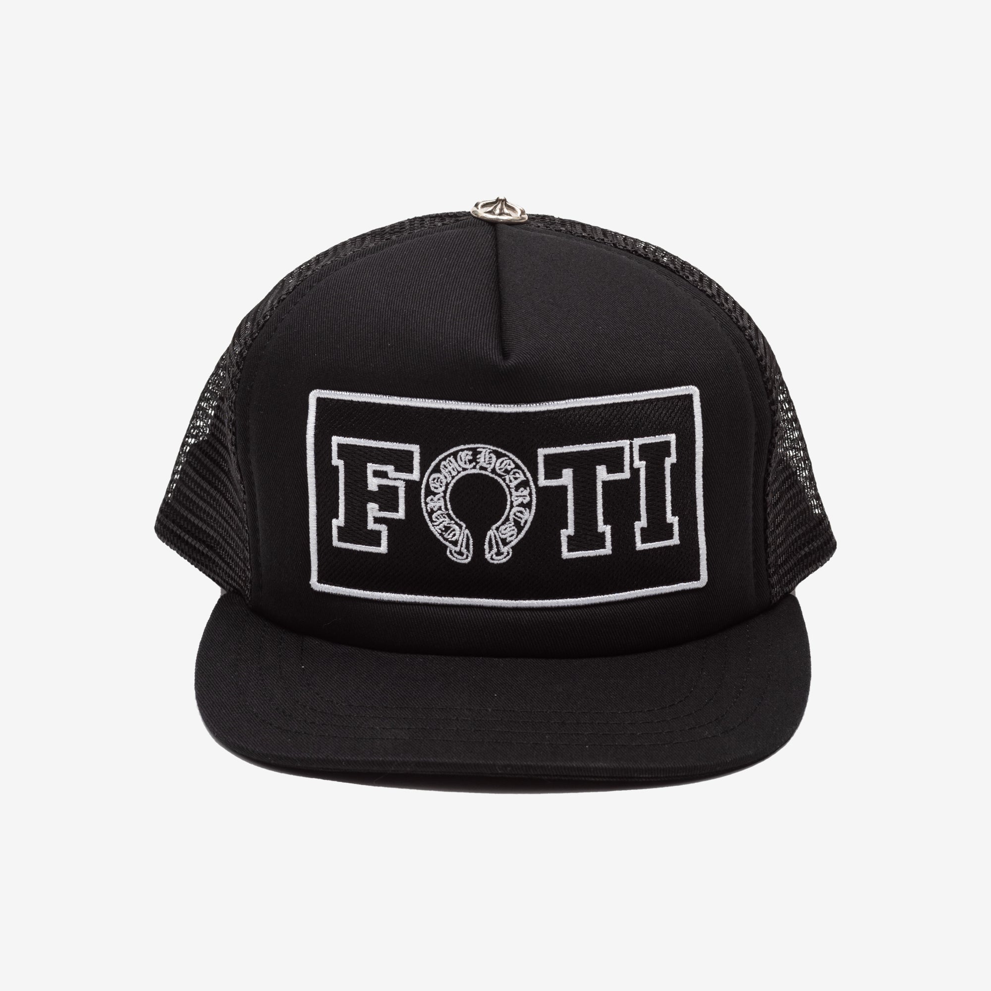 Chrome Hearts - FOTI CH Patch Black/Black Trucker Cap