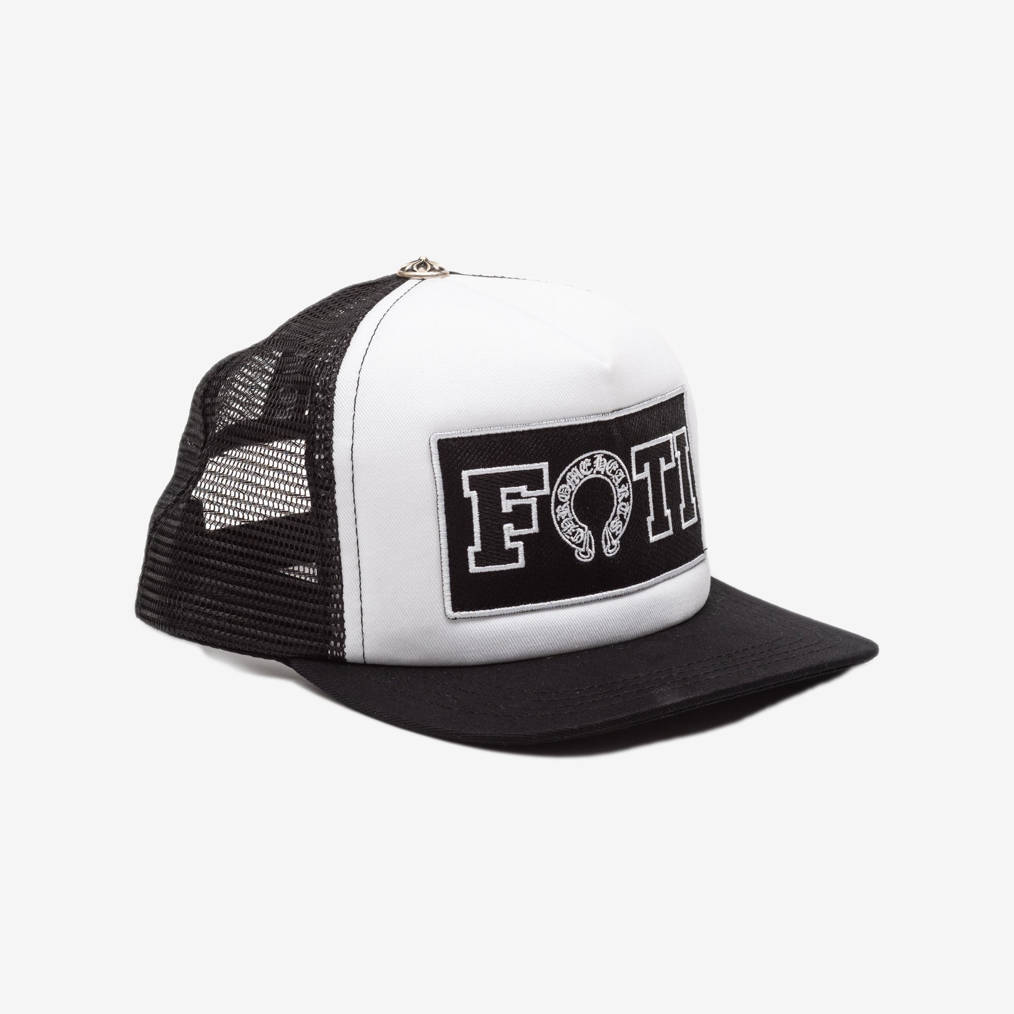 FOTI CH Patch White/Black Trucker Cap