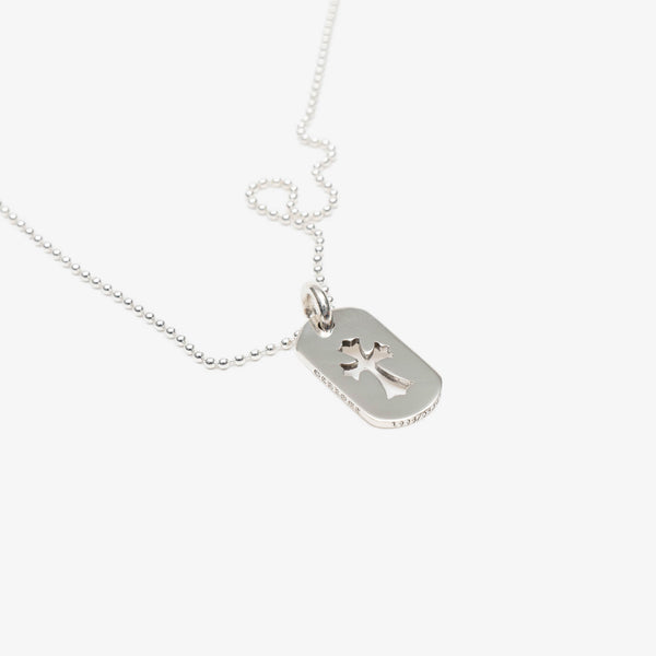 Chrome Hearts - CH Cross Dog Tag Necklace