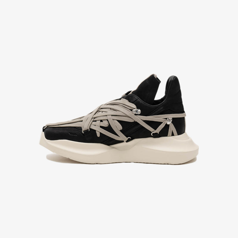 Rick Owens - EDFU Megalaced Runner in Black