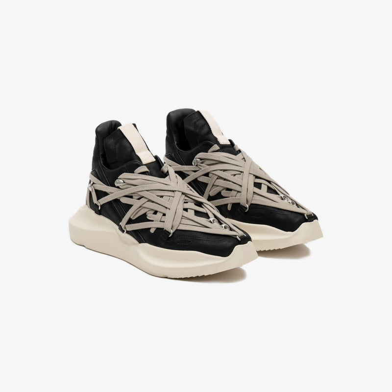 Rick Owens - EDFU Megalaced Runner in Black