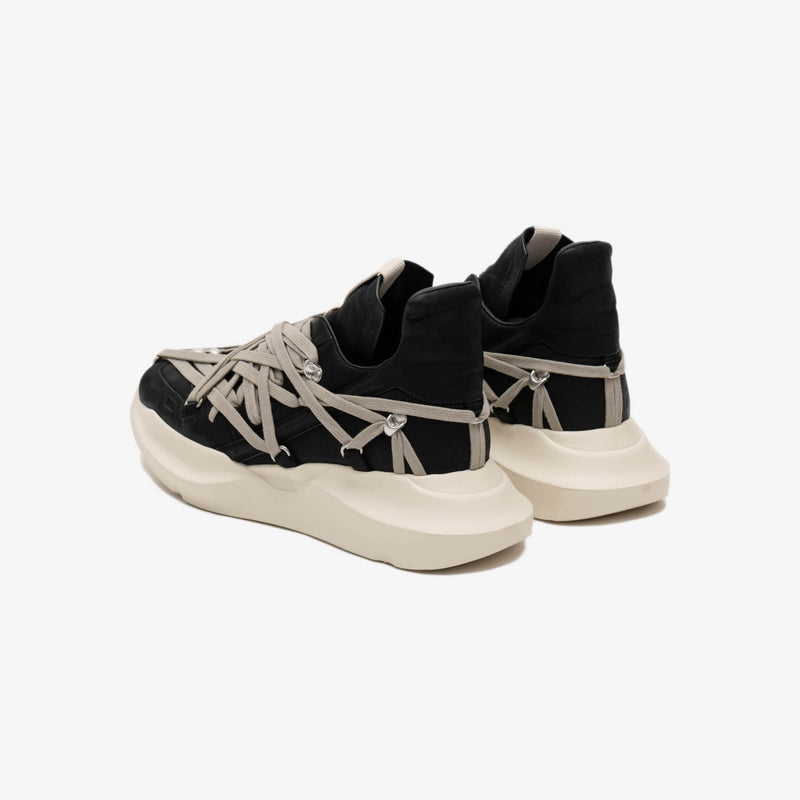 Rick Owens - EDFU Megalaced Runner in Black