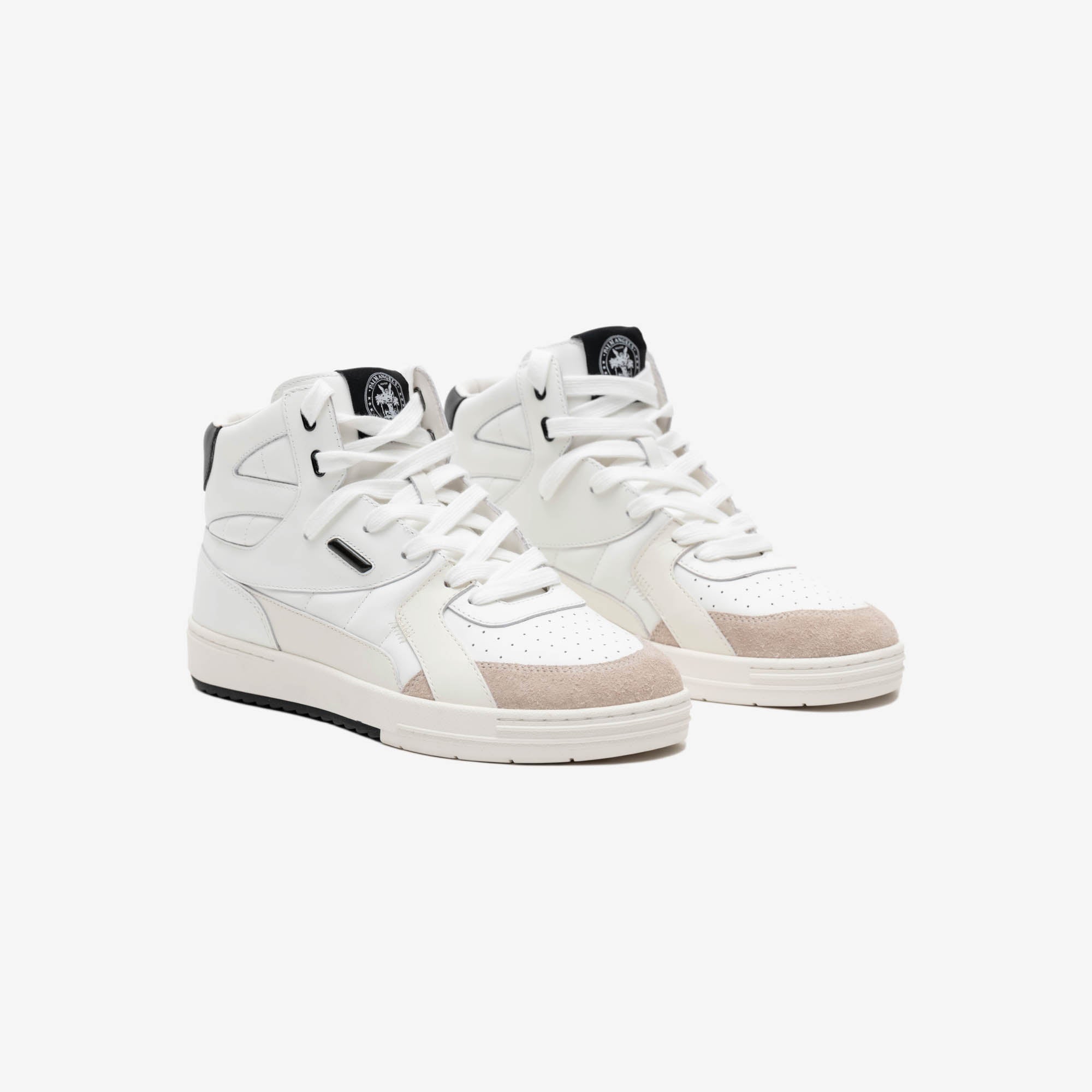 Palm Angels University Mid Sneakers 7 / White