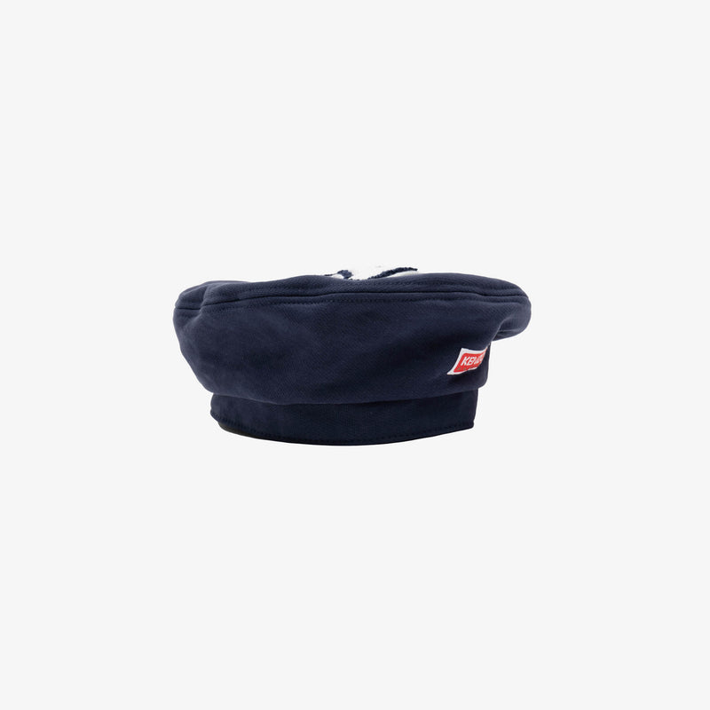 KENZO K Beret in Midnight Blue